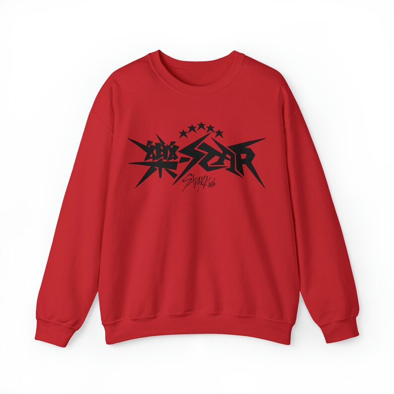 Stray Kids kpop merch, Stray Kids rockstar sweater, Stray Kids new album merch, Stray kids Stay gifts, Stray Kids Crewneck