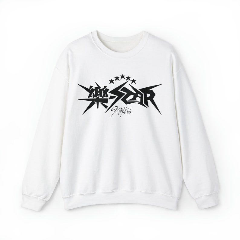 Stray Kids kpop merch, Stray Kids rockstar sweater, Stray Kids new album merch, Stray kids Stay gifts, Stray Kids Crewneck