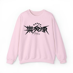 Stray Kids kpop merch, Stray Kids rockstar sweater, Stray Kids new album merch, Stray kids Stay gifts, Stray Kids Crewneck