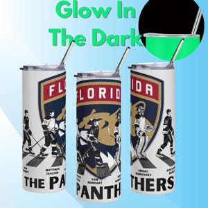 NHL HOCKEY Florida Panthers Stanley Cup Play-offs Glow In The Dark-beker - 20 oz koffiemok