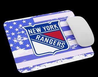 New York Rangers Hockey Club NHL Mouse Pad NEW 9.5&quot; x 7.75&quot;  Non Slip