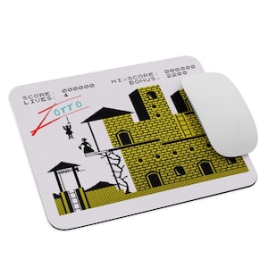 Zorro   Mouse Pad – Spectrum Classic | Rectangular - ZX Spectrum - Mouse Pad NEW 9.5&quot; x 7.75&quot; Non Slip Laptop PC
