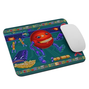 Supaplex PC, 1995 Mouse Pad NEW 9.5&quot; x 7.75&quot; Non Slip Gaming - best gift for retro games lover