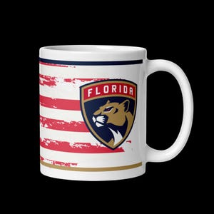 Florida Panthers Hockey Club AHL 11 Oz koffie-theemok Beste cadeau voor hockeyfan