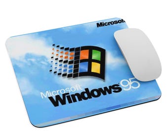 Windows 95 - Microsoft Mouse Pad NEW 9.5&quot; x 7.75&quot; Non Slip Gaming Laptop PC
