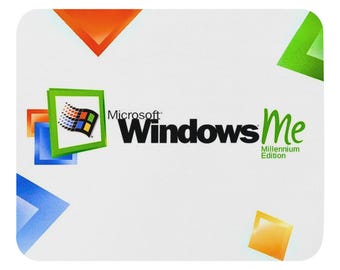Windows Me Millenium Edition - Microsoft Mouse Pad NEW 9.5&quot; x 7.75&quot; Non Slip Gaming Laptop PC for the True Tech Enthusiast