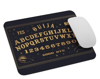 Ouija Board Mouse Pad – Unleash Your Inner Mystic While You Work! -Mouse Pad NEW 9.5&quot; x 7.75&quot; Non Slip Gaming Laptop PC