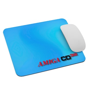 Amiga CD32 Commodore Workbench Mouse Pad NEW 9.5" x 7.75" Non Slip Gaming Laptop PC