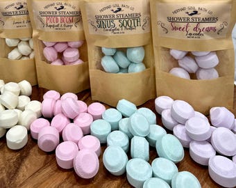 手作りアロマセラピーシャワースチーマー：ユーカリ、ペパーミント、メントール