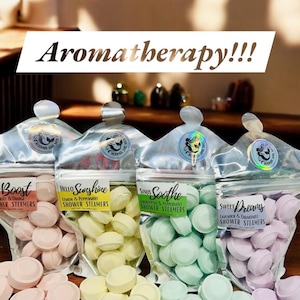 Shower steamers/ Essential oils/ aromatherapy/ shower bomb/ Menthol shower steamer/ eucalyptus peppermint/ big scent /natural/ spa like