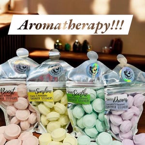 Shower Steamers/ shower bomb/ Menthol shower steamer/ eucalyptus peppermint/ lavender/ orange grapefruit/ lemon