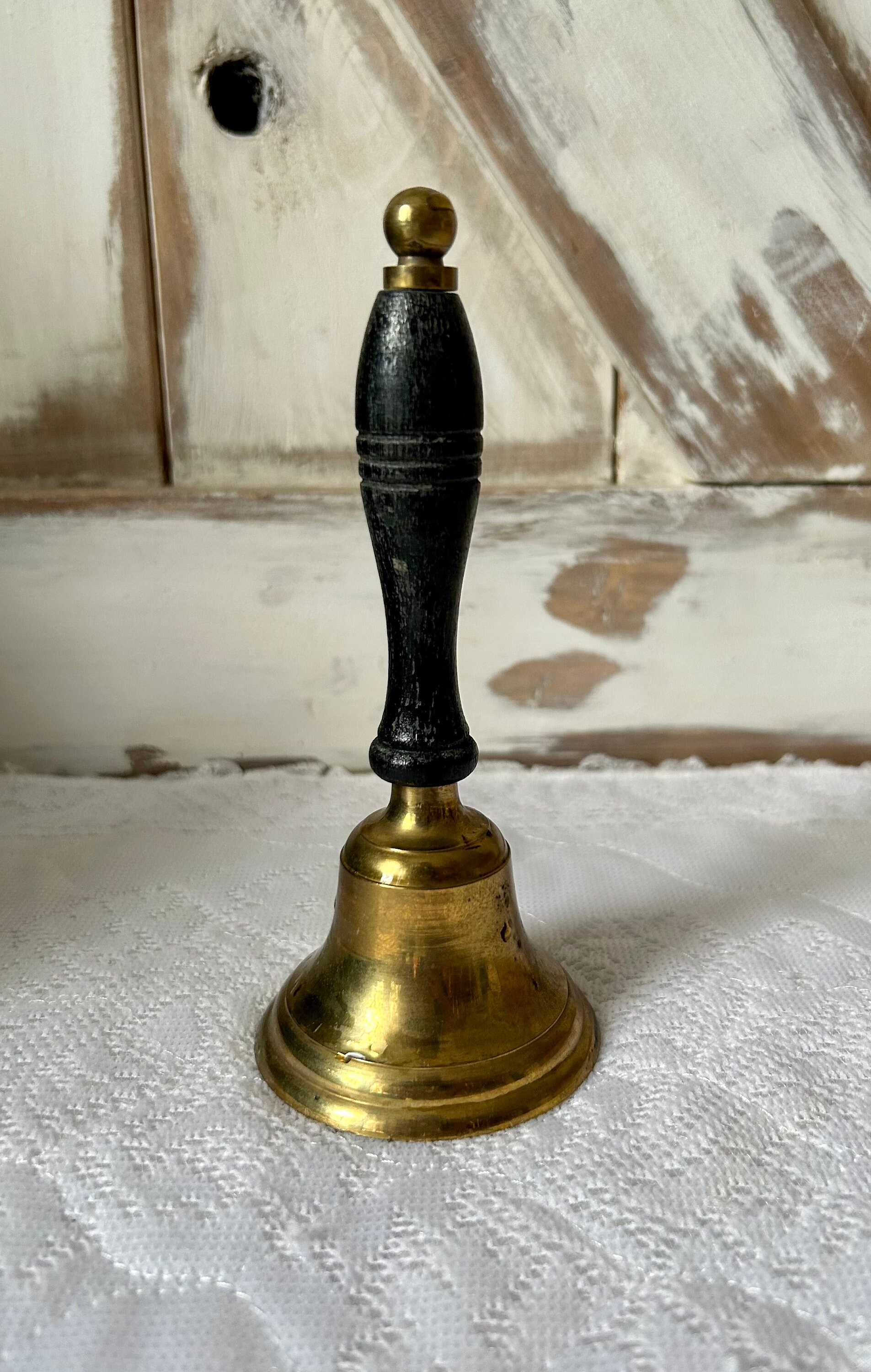 Brass Bell Small Clear Toned Heavyweight for Ritual, Ceremony
