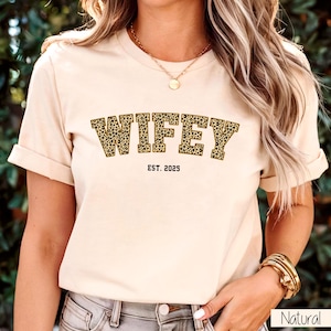 Personalized Mrs. T-Shirt: Ultra-Soft Wife Tee, Bridal Gift