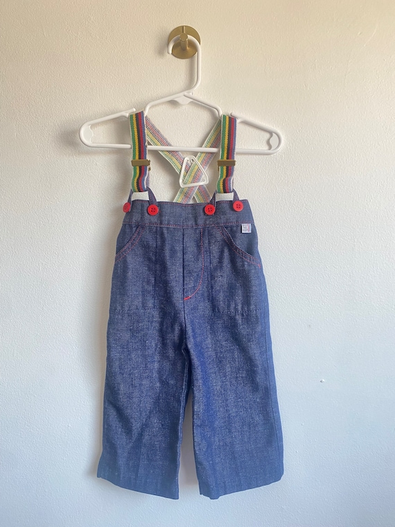 Rare Vintage Billy the Kid pants with Suspenders