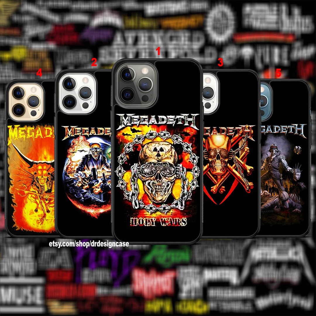 Luxury Case Megadeth iPhone 15 Pro Max iPhone 14 Pro 13 12 11 Etsy