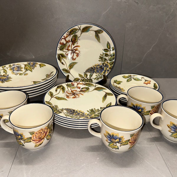 Vaisselle vintage en porcelaine du Steffordshire