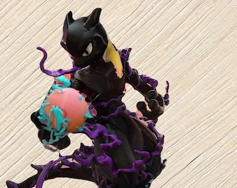 Shadow Mewtwo Statue – Multiple Sizes & Finishes
