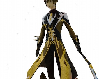 Zhongli Genshin Impact Model Figure – Fully Colored or DIY Unpainted