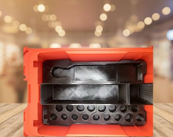 Milwaukee Packout Organizer Tray for M12 3/8" Ratchet | Custom Tray for Ratchet and Accessories