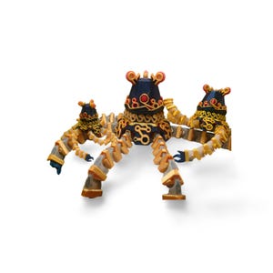 Breath of the Wild Guardian | Glow in the Dark Legs 3D Printed Fully Articulated Figure | Zelda Fan Collectible