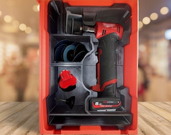 Milwaukee Packout M12 Die Grinder Insert | Custom Organizer for Die Grinder and Accessories
