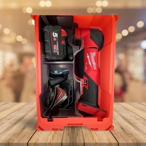 Milwaukee Packout M18 Fuel Multi-Tool Insert | Custom Organizer for Oscillating Tool and Blades