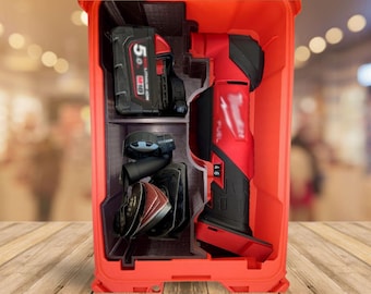 Milwaukee Packout M18 Fuel Multi-Tool Insert | Custom Organizer for Oscillating Tool and Blades