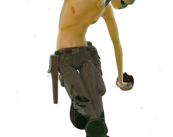 2D "Dirty Harry" Model Figure – Fully Colored or DIY Unpainted