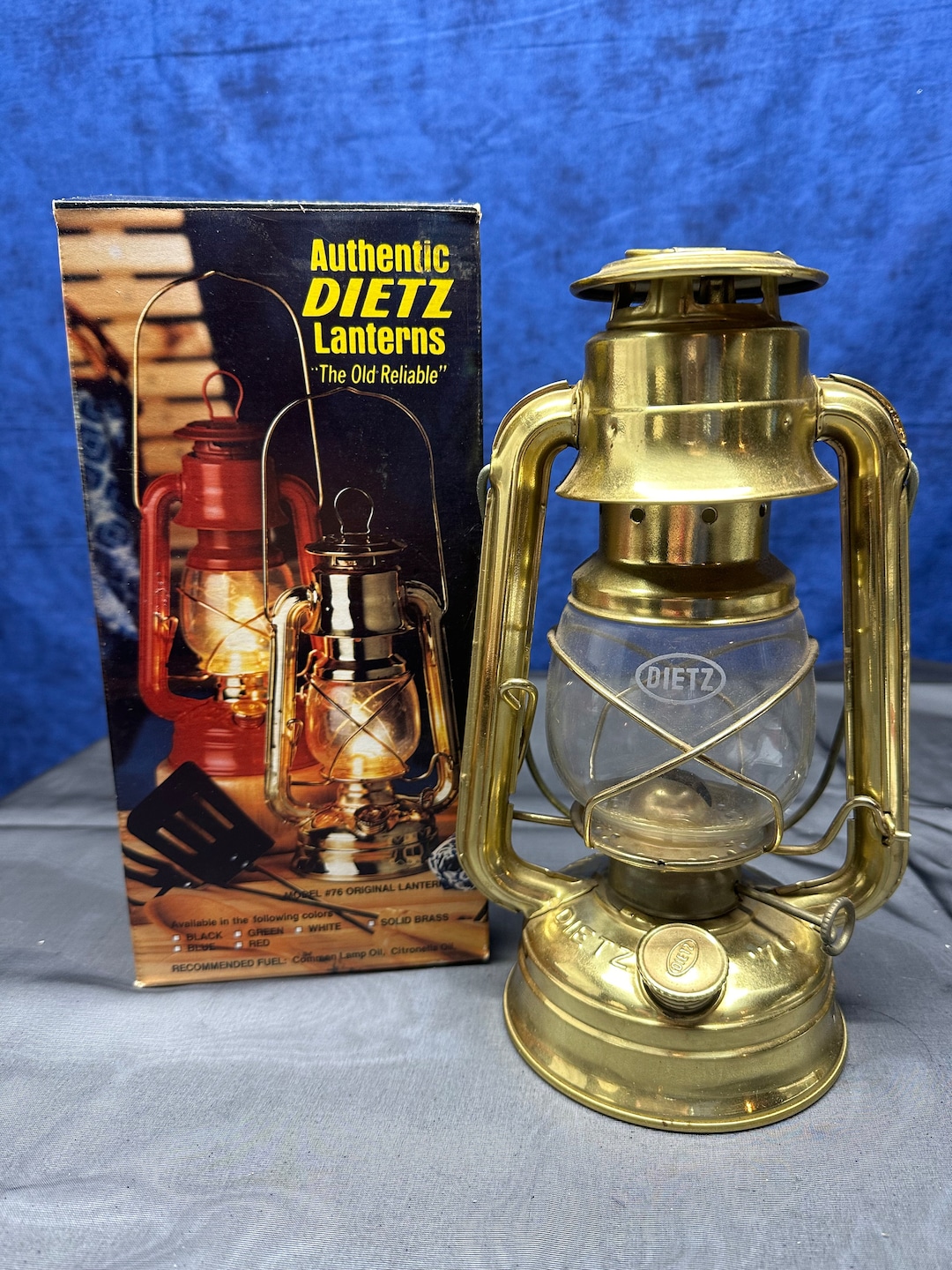 Dietz 76 Solid Brass original Cold Blast Lantern Etsy