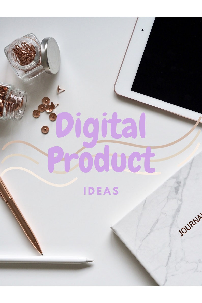 Digital Product Ideas Etsy