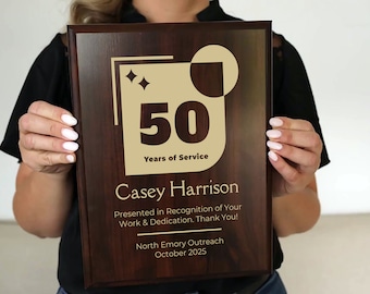 50 Year Work Anniversary Award | Half Century of Visionary Craft That Shaped Tomorrow [Avante]