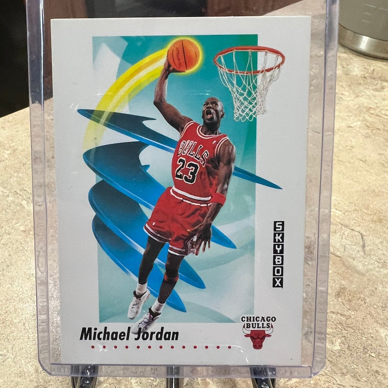 Michael Jordan Skybox Card 39 Etsy