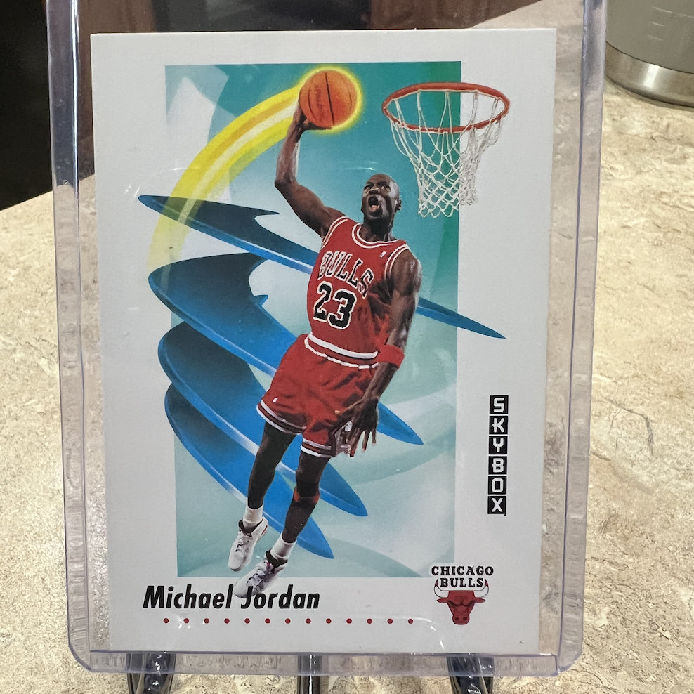 michael jordan skybox card 39