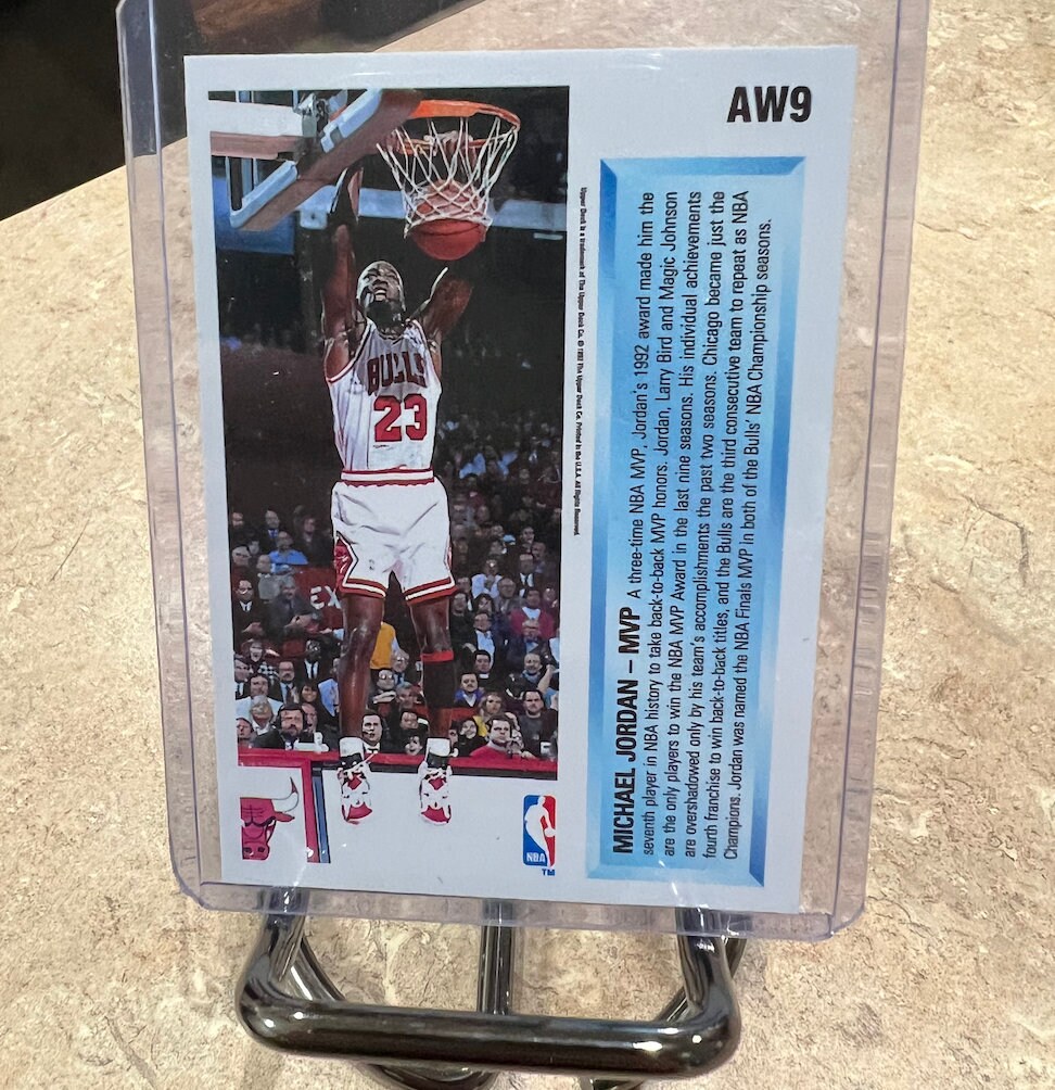 93 upper deck michael jordan