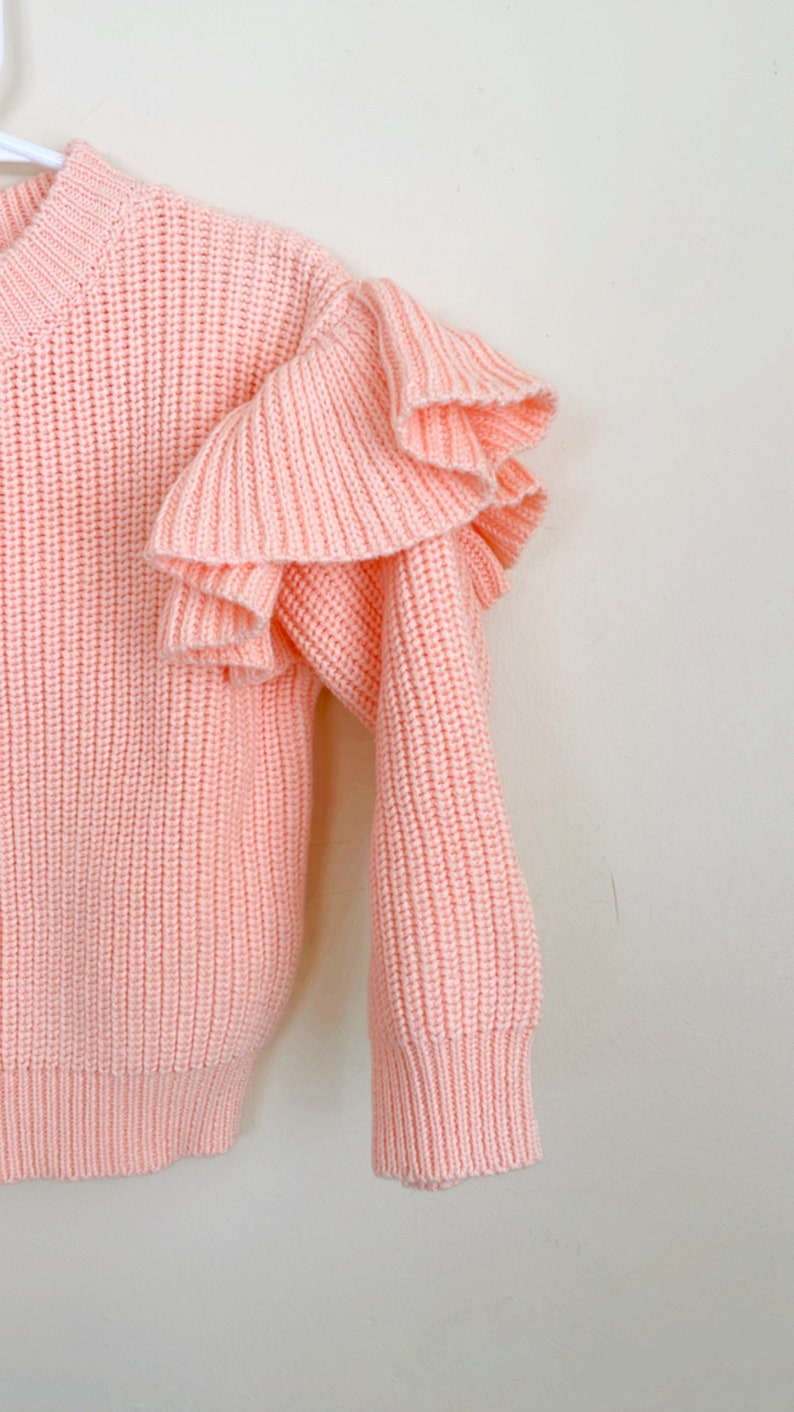 Oversized Knit Sweater Toddler Chunky Sweater Baby Sweater Baby Girl