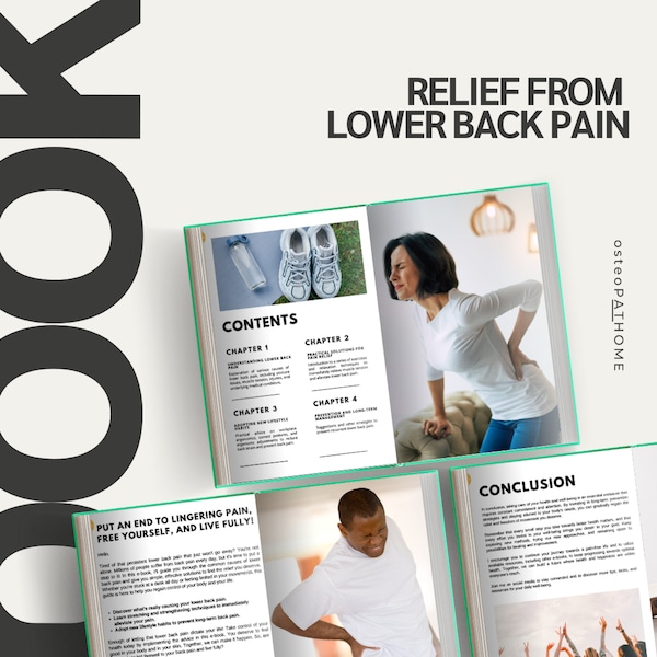 Digital guide to relieve lower back pain: simple solutions for a healthy back