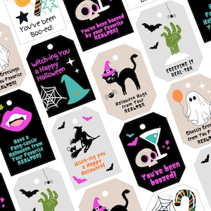 Halloween Pop-By Tags - Pop-By for Clients - Pop-By for REALTORS - Brokers Pop By Tags - Pop-By Tags