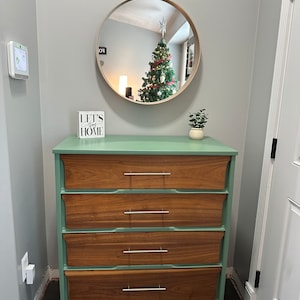 Farmhouse green dresser — White Pine Artisan Market