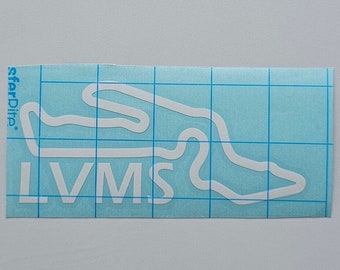 Decalcomania del circuito di Las Vegas Motor Speedway