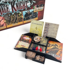 Magier Ritterspieler Kartenhalter | Magier Ritter Spieler Karte Organizer | Spieler Kartenhalter Mit Ablagestapel | Magier Knight Token Organizer