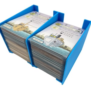 Porta carte doppio classico (63,5 x 88 mm) / Porta carte / Scatola per carte / Porta carte classico / Porta carte con custodia