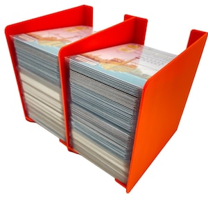 Portamazos de cartas de doble estándar de EE. UU. (56 x 87 mm) / Portamazos / Caja para cartas / Portamazos estándar de EE. UU. / Portamazos con funda