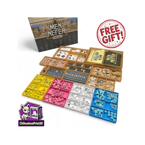 Männer Nefer Einsatz | Herren Nefer Aufbewahrung | Männer Nefer Organizer | 3D Gedruckt | ChihuahuaDruck3D