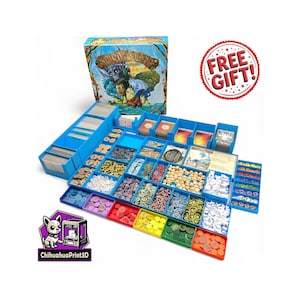 Spirit Island + Alle Erweiterungen Beilage | Spirit Island Organizer | Spirit Island Aufbewahrung | Spirit Island Upgrade | ChihuahuaDruck3D