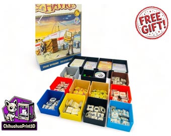 Inserto para el juego de mesa Le Havre Complete Edition / Organizador impreso en 3D