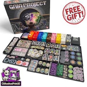 Gaia Project + The Lost Fleet Expansion Insert | Gaia Project Storage | Gaia Project Organizer | 3D Printed | ChihuahuaPrint3D