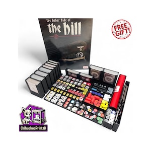 Inserto di espansione The Other Side of the Hill + Twilight Generals / Contenitore The Other Side of the Hill / Organizzatore per wargame / ChihuahuaPrint3D