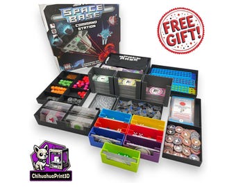 Space Base Command Station Insert + Expansions | Space Base Genesis Ready | Space Base Storage | Space Base Organizer | ChihuahuaPrint3D