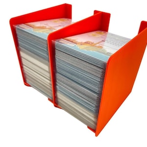 Double Standard USA Card Deck Holder (56x87mm) | Card Stack Holder | Card Box | Standard USA Card Stack Holder | Sleeved Card Deck Holder