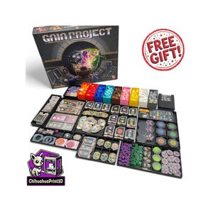Gaia Project + The Lost Fleet Expansion Insert | Gaia Project Storage | Gaia Project Organizer | 3D Printed | ChihuahuaPrint3D